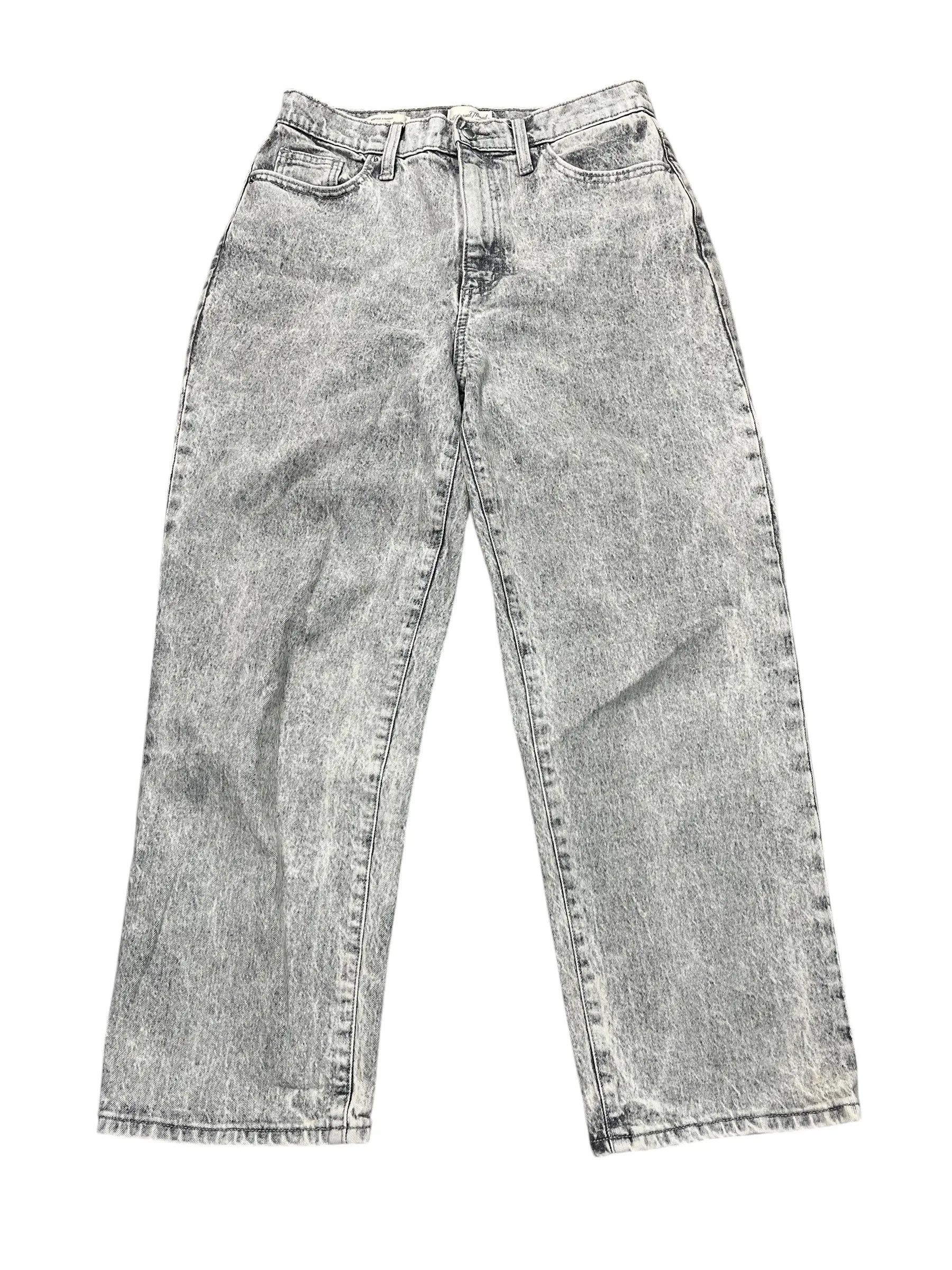 Jeans Straight By Universal Thread In Grey Denim, Size:8