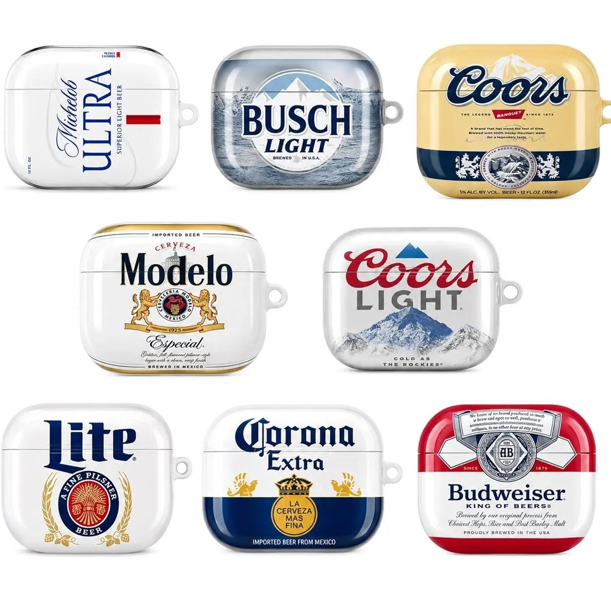 Beers Airpods Case Cover, Beers Cover For AirPods 1-4 And AirPods Pro, Protective Charging Case Sleeve, Mens Gift