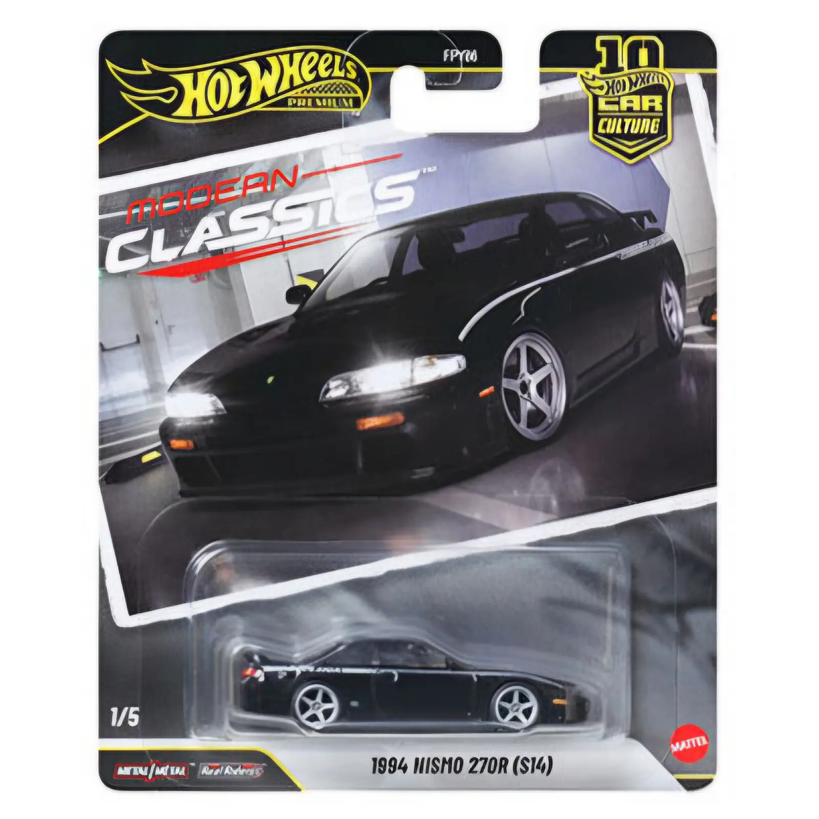 Hot Wheels Car Culture 2026 Modern Classics ’94 NISMO 270R (S14), 1:64 Scale, Diecast Model Car