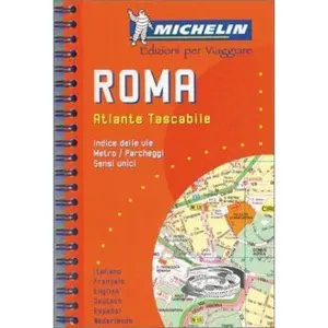 USED-Michelin Rome Mini-Spiral Atlas No. 2038 (Michelin Maps & Atlases) by Michelin Travel Publications (Paperback)