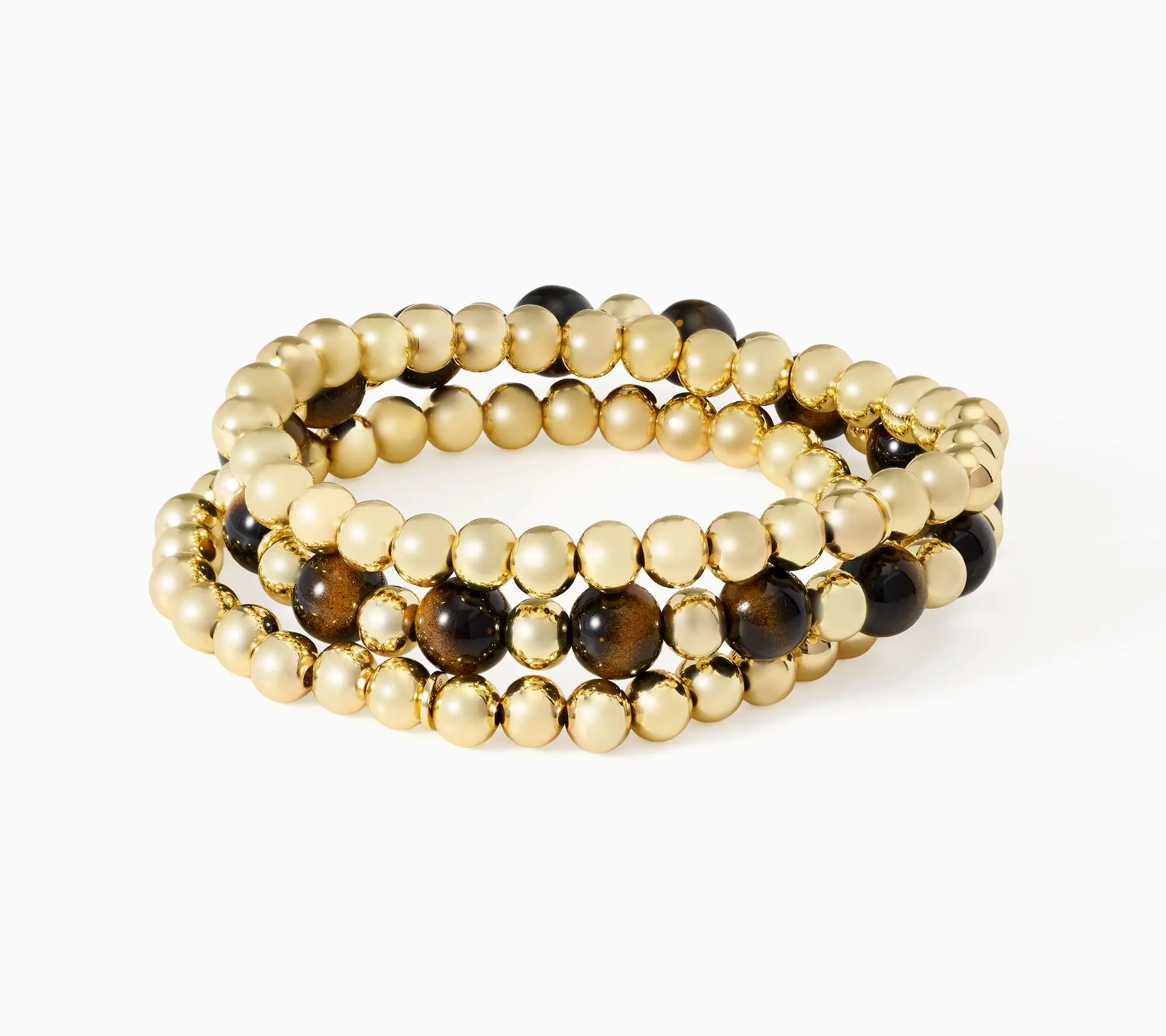 Kim Gravel Set of 3 Stretch Bracelets