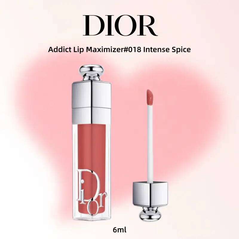 Dior Addict Lip Maximizer #018 Intense Spice 6ml - Luxurious Lip Color for Bold Looks