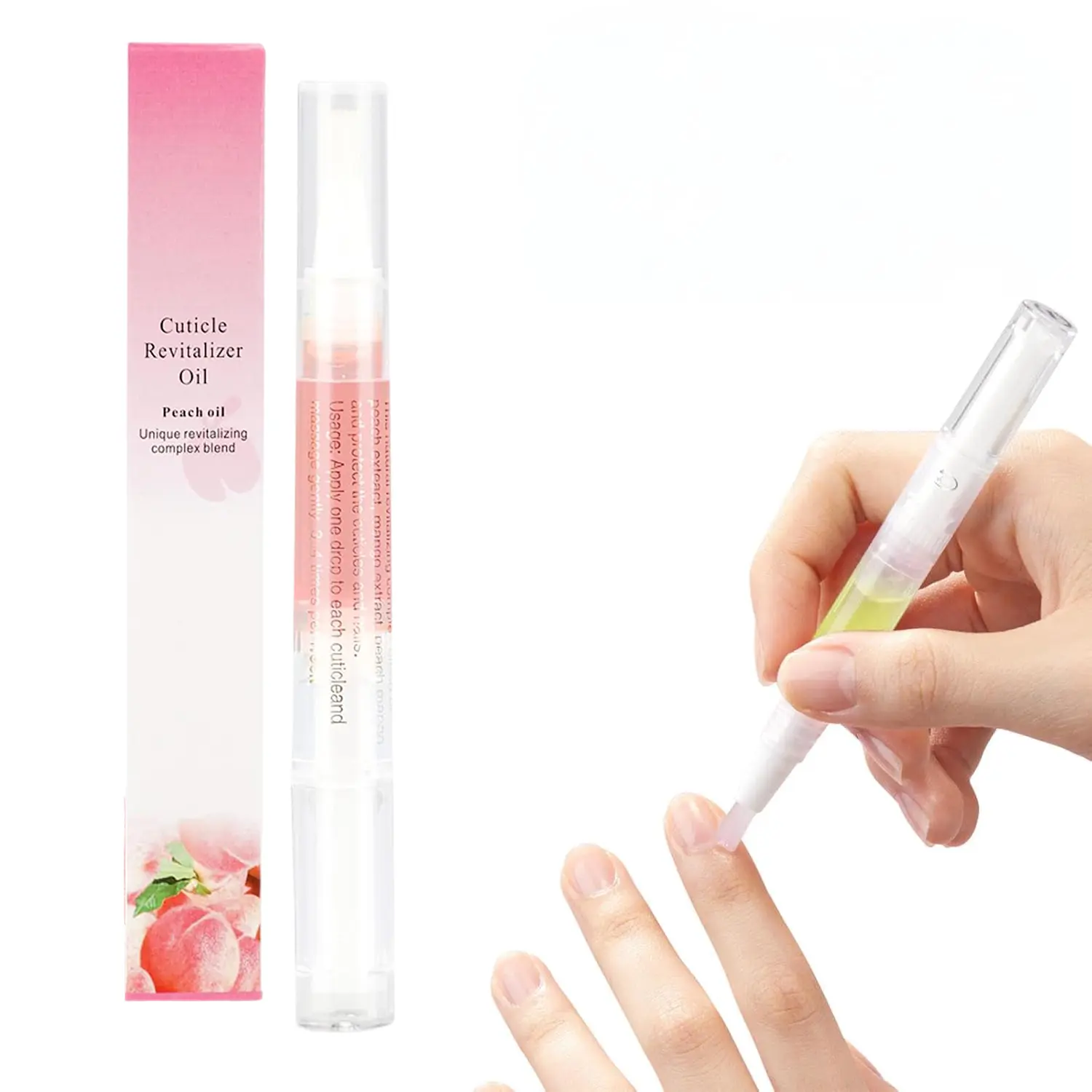 Organic Nail Growth Oil for Growth, Strengthening, Brightening and Moisturizing - Nail Vitamin Essentials