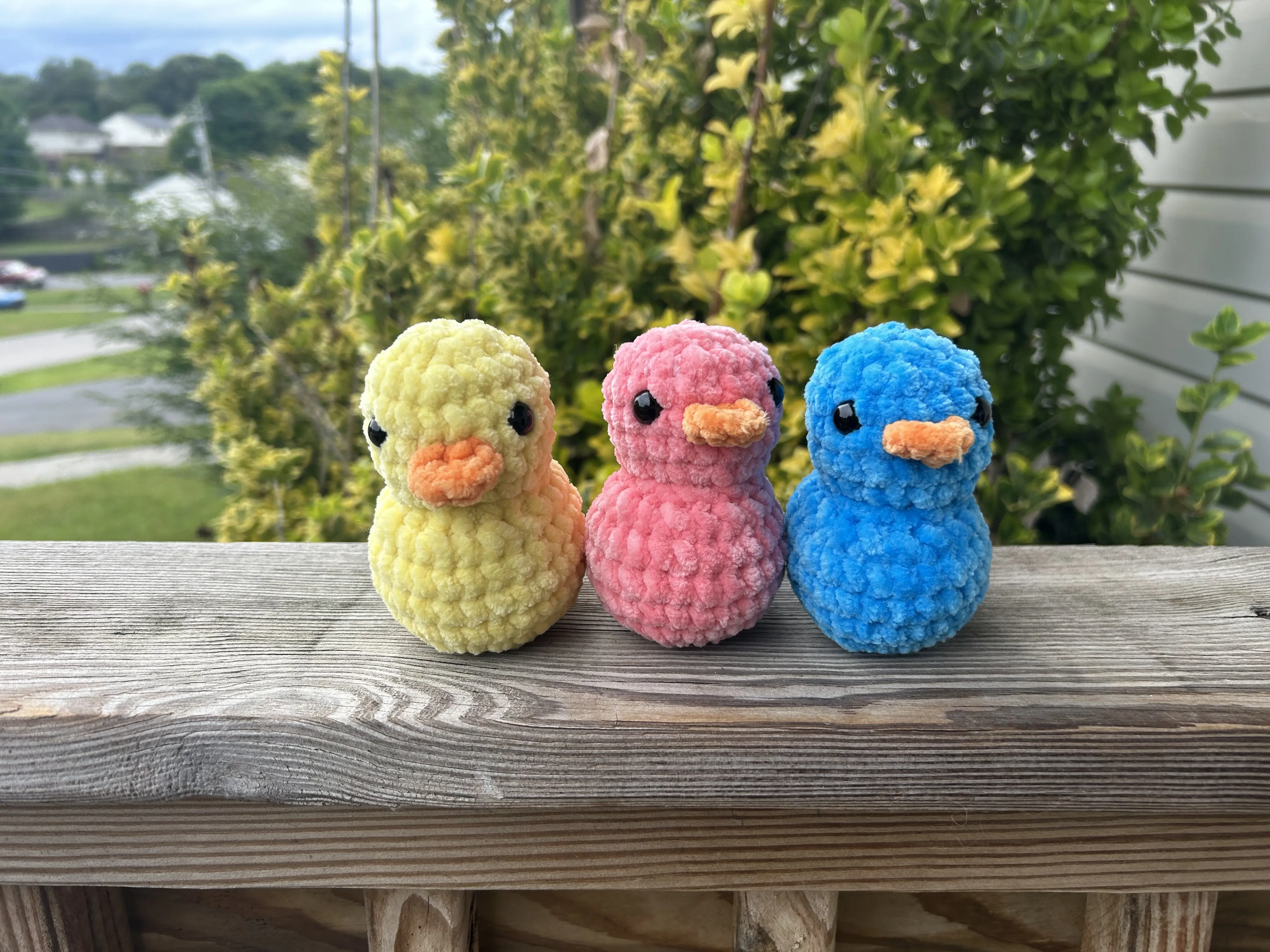 Handmade Crochet Rubber Duck, Amigurumi Collectible, Cute Desk Decor Item