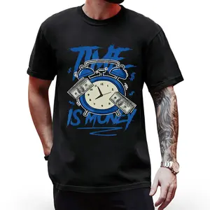 Time Is Money Hustler T-Shirt - Motivational Entrepreneur Streetwear Tee
