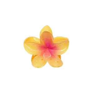 Emi Jay Midi Super Bloom Flower Hair Claw Clip in Starfruit