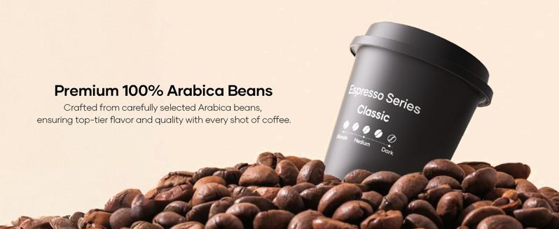 Quickshot 100% Arabica Cold Brew - 9 Flavorful Espresso Caps! Single-Origin & Freeze-Dried for Maximum Freshness Quickshot 100% Arabica Cold Brew - 9 Flavorful Espresso Caps! Single-Origin & Freeze-Dried for Maximum Freshness