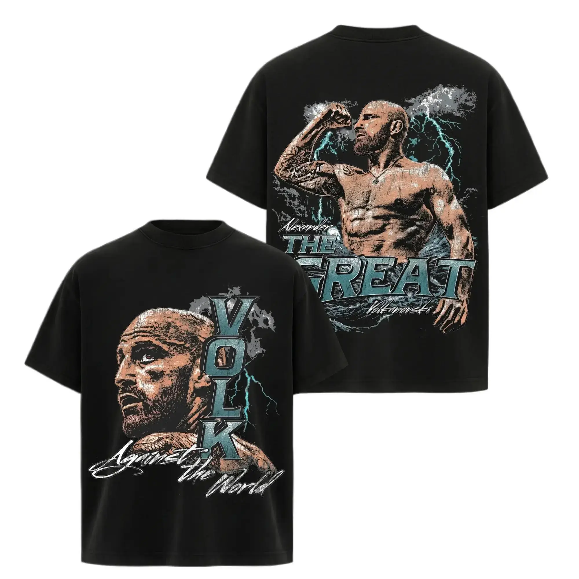 [Sale Up To 50%] Alexander Volkanovski Against the World T Shirt, Vintage Graphic Tee, Oversized Shirt, Featherweight Champion Style, Retro MMA Streetwear, Unisex Heavyweight Cotton, UFC Fan Gift, Fight Night Outfit
