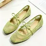 Elegant Embroidered, Gingham Pattern, Textile Upper, Rubber Sole, Casual Spring & Fall Shoes, Casual Fashion Shoes, Comfortable Fit