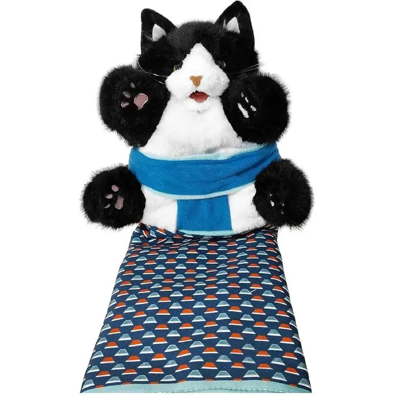 Cat Wrestling Glove - Antarcticking Wrestler Design Cat Hand Puppet, Pet Training Aid for Boredom Relief, Exercise, Training Sessions