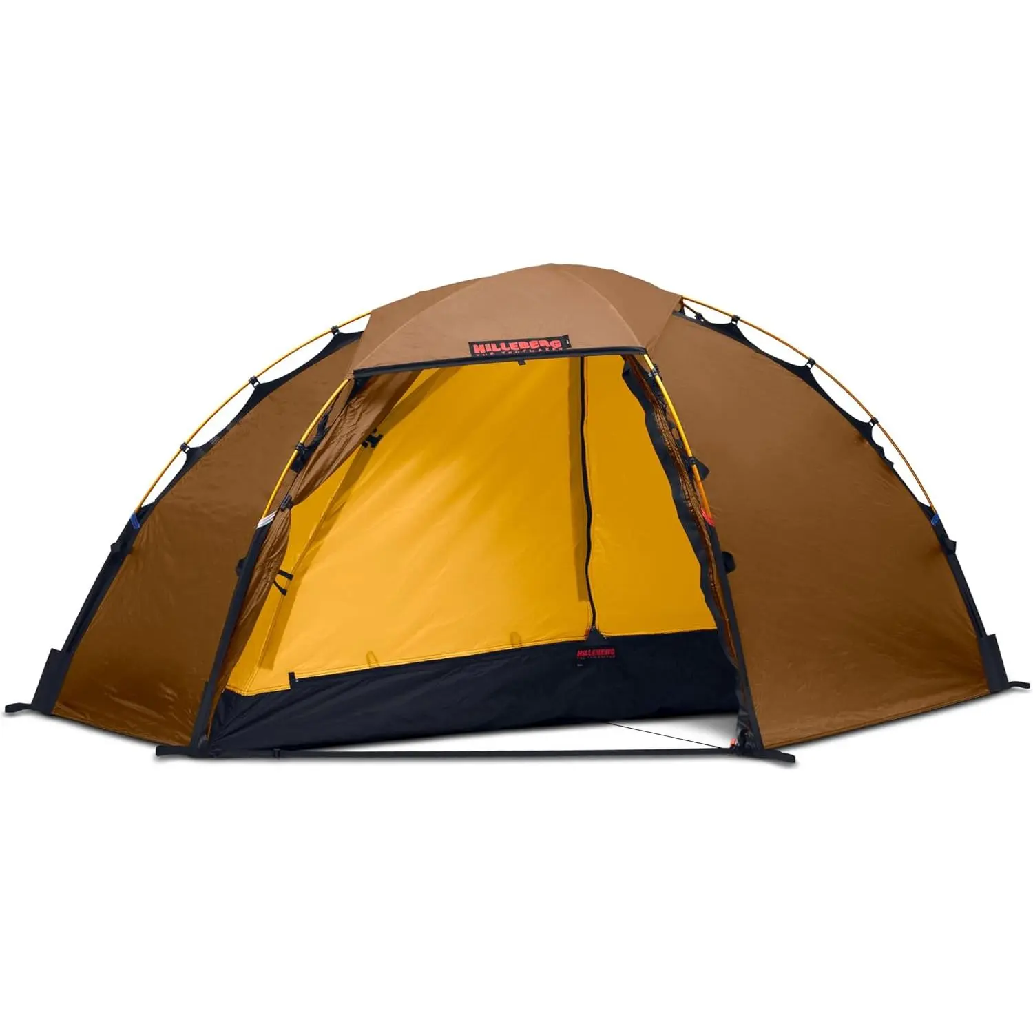 Hilleberg Soulo 1-Person 4-Season All-Weather Tent | Expedition-ready backpacking and mountaineering tent, all-weather protection, exceptional durability, Swedish design.