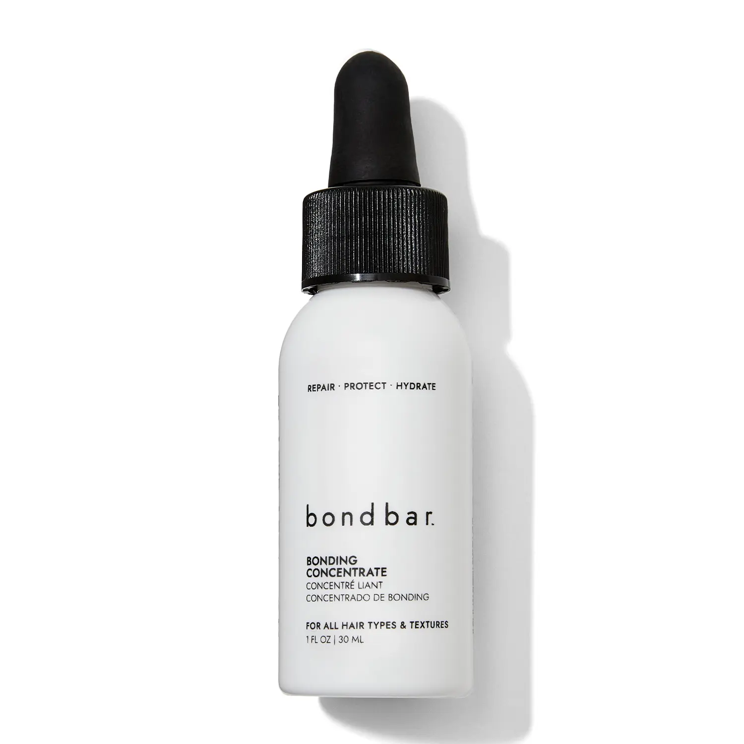 Bondbar Bonding Concentrate, Visibly Increases Shine and Minimizes Flyaways, Heat Protectant up to 450 Degrees, Repairs, Vegan, CrueltyFree, 1 Fl. Oz., Haircare, Argan Oil