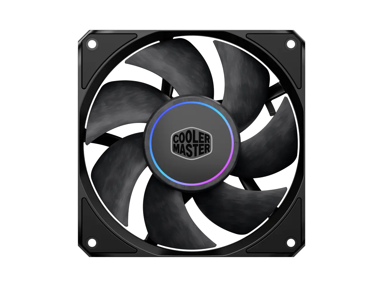 Cooler Master MasterFan M Series 120mm PC Case Fan, LCP Blades, Aluminum Frame, Magnetic Dynamic Bearing, High Static Pressure, Quiet Cooling