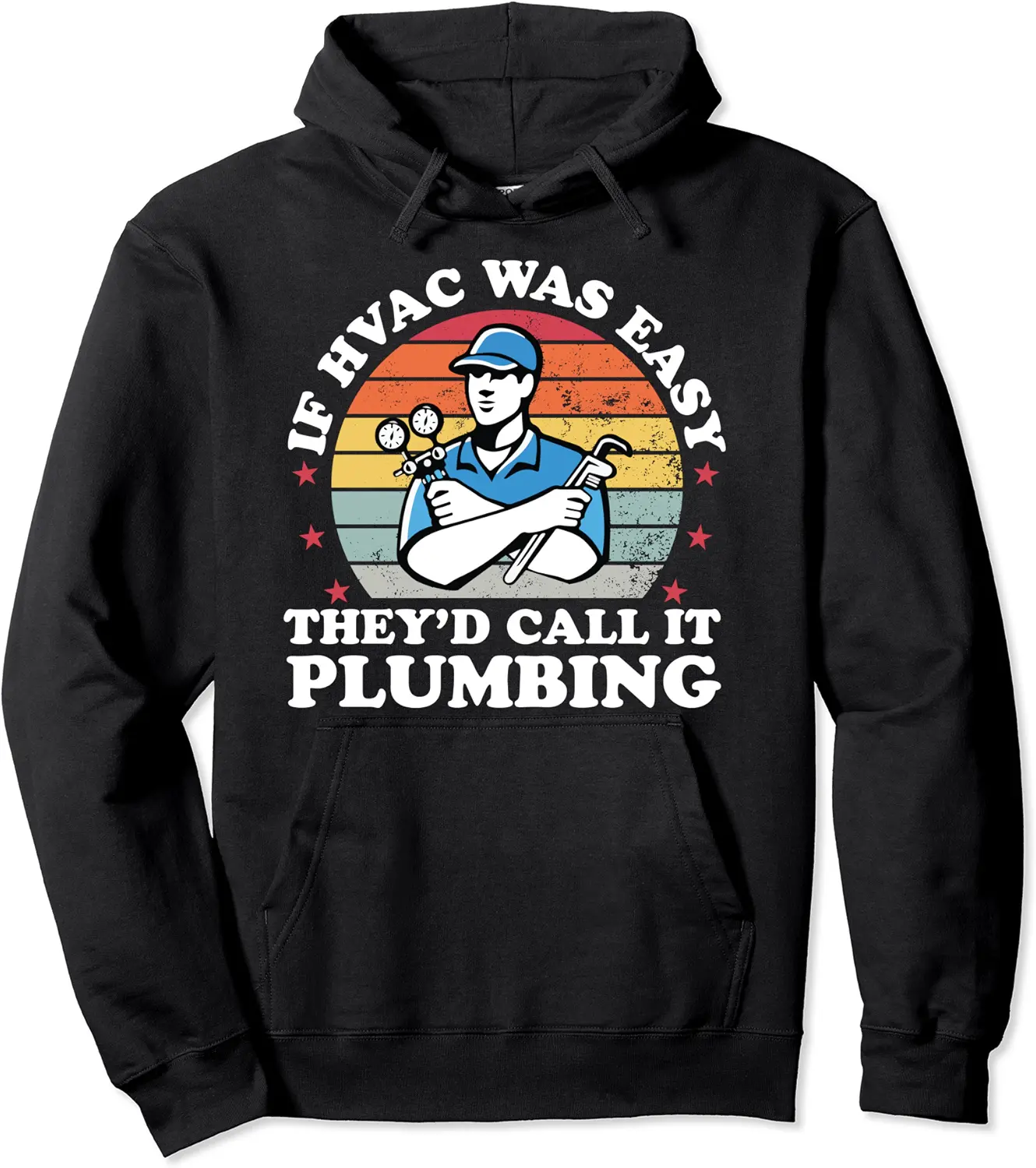IF HVAC Was Easy Funny HVAC Technician Father Dad Mens Gift Pullover Hoodie - Mohamedab Shop 31B08V5LQZ8Y