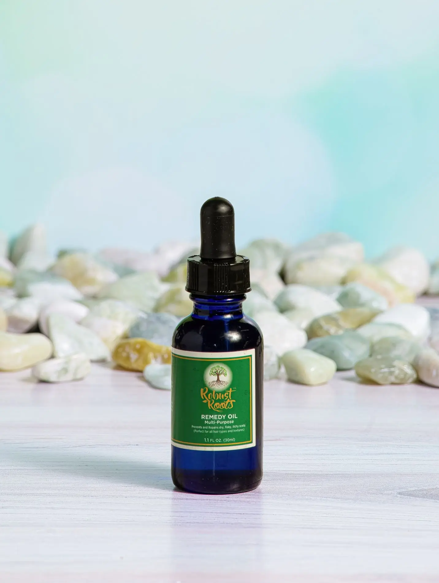CHATTO ROBUST ROOTS REMEDY OIL | Lightweight Hair & Scalp Treatment Oil – Moisturizes Dry Hair, Adds Shine & Helps Reduce Hair Breakage – Soothes Dry, Itchy Scalp – Daily Healthy Haircare