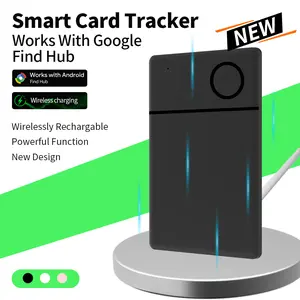 Android Card Tracker, Google Wallet Tracker, Ultra-Thin Wireless Charging Smart Tracking Tag, for Wallets, Kids, Luggage, Cars