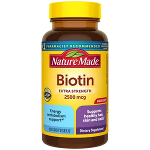 Biotin Extra Strength 2500 mcg Softgels