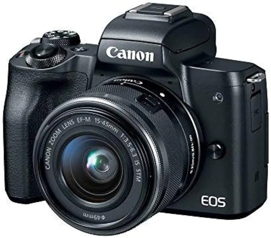 EOS M50 Mirrorless Camera Kit w/EF-M15-45mm and 4K Video (Black)