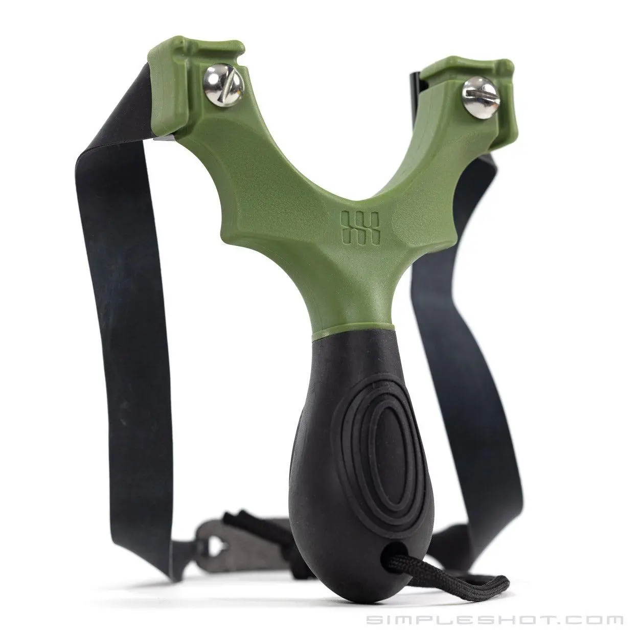 Scout XT Slingshot - 3/8"-7/16" Steel Ammo Compatible, Clay Ammo Bands, Adaptable & Comfortable Archery Bow Sling for All Shooters