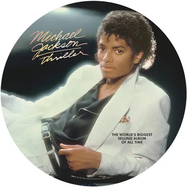 Michael Jackson - Thriller Picture Disc Vinyl LP, Collectible Michael Jackson Picture Disc Vinyl Record, Collectibles
