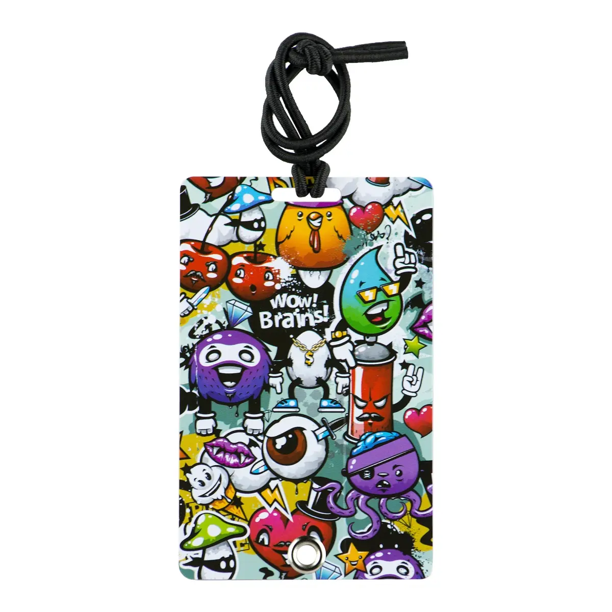 212 MAIN Waterproof PVC Luggage Tag - Bag Charm Keychain, Stylish Durable Accessory, Hidden Info Slot, Rivet Fastener, Secure Closure for Backpacks, Pet Carriers