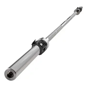Olympic Barbell 7ft - Durable Chrome, Non-Slip Grip, 300lb Capacity
