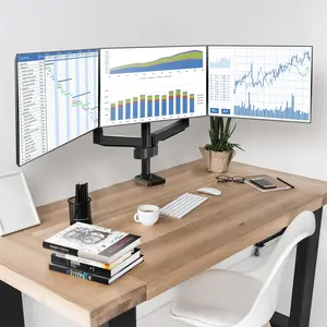 MOUNTUP 17"-27" Triple Monitor Stand Mount MP0006