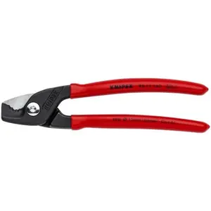 KNIPEX (95 11 160 SBA) 6-1/4" StepCut Cable Shears