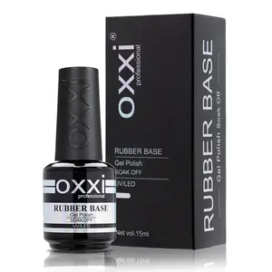 OXXI Professional 1X15ml Rubber Base Builder Gel Semi-permanent rubber base gel for nails