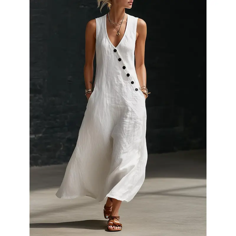 reformation bucatini linen dress - TikTok Shop