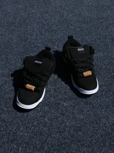 Men's Low-Top Thick Sole Sneakers, Breathable Casual Canvas Shoes, Durable Anti-Slip Outdoor Sports Footwear, Non Slip Sneakers