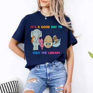It's A Good Day To Visit The Library Teacher T-Shirt, Reading Sweatshirt, Back To School Gift, Kindergarten Shirt, Library Tee U