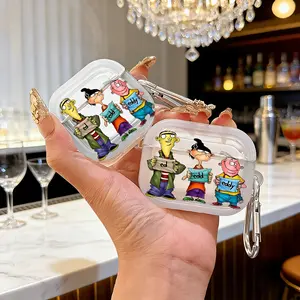 Edd N Eddy Protective Case Cover for Apple AirPods 1/2/3/4 Pro, Tpu Material Lightweight & Durable Design, Anti-Scratch Shockproof Protection