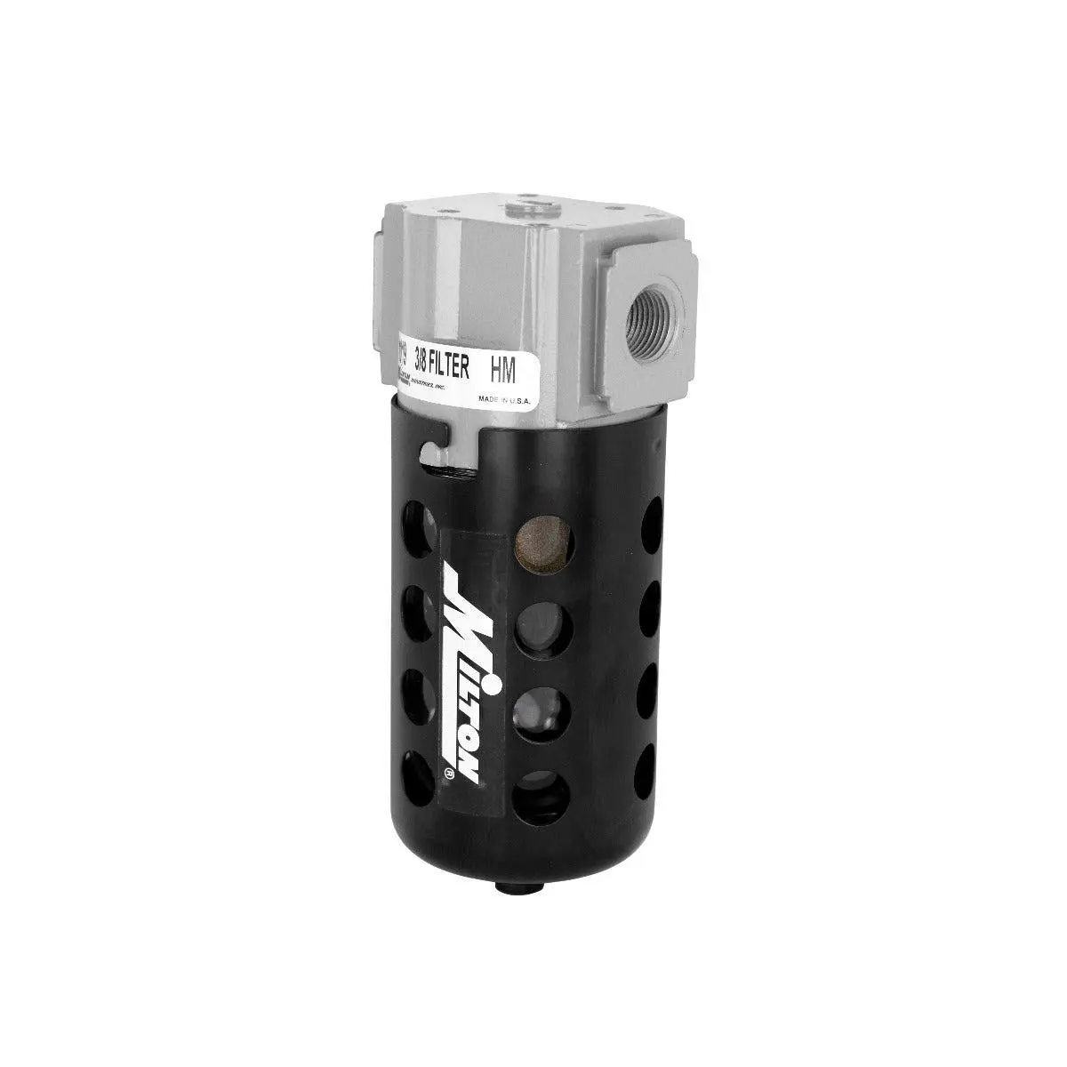3/8" NPT Polycarbonate FRL Micro Filter