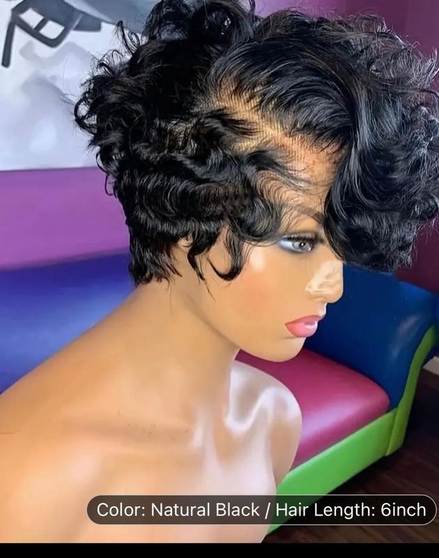 Ti amo Pixie Cut 100% Human Hair Wig - Short and Chic