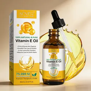 Aliver Vitamin E Oil 60ML, Moisturizing, Hydrating and Firming Body Care Oil, Full-Body Massage Essential, Home Must-Have Skincare Product