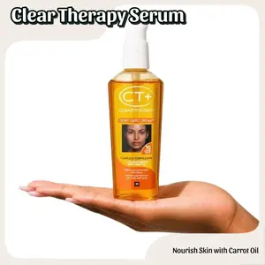 CT+ Clear Therapy Serum with Carrot Oil 75ml 2.53 fl oz for Natural Skincare Routine Enhancer