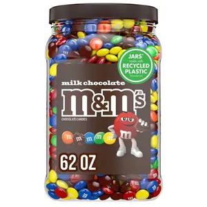 M&M'S Classic Milk Chocolate Candy Bulk Pack, 62 oz