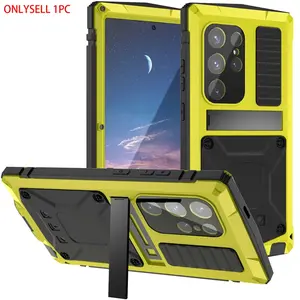 Waterproof Phone Case with Screen Protector, Shockproof Phone Protective Cover, Protection, Phone Accessories Compatible with Samsung S24 Plus S24 Ultra S23 Ultra 5G, Casing