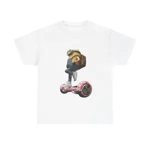 Minion Hoverboard T‑Shirt — Funny Pop Culture Graphic Tee