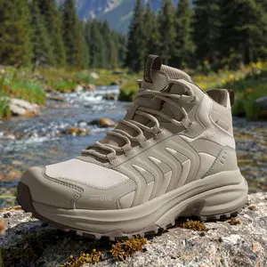 NORTIV 8 Women's Waterproof Lightweight Ankle Hiking Shoe - Nylon Upper, Non-Slip, Comfortable, Breathable Everyday Shoe for Hiking, Outdoor Trekking (Keeps Socks Dry), Everyday Shoes