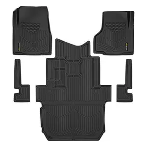 TPE Floor Mats Fit For 08-18 Freightliner Cascadia All Weather Protection Liners G-PLUS
