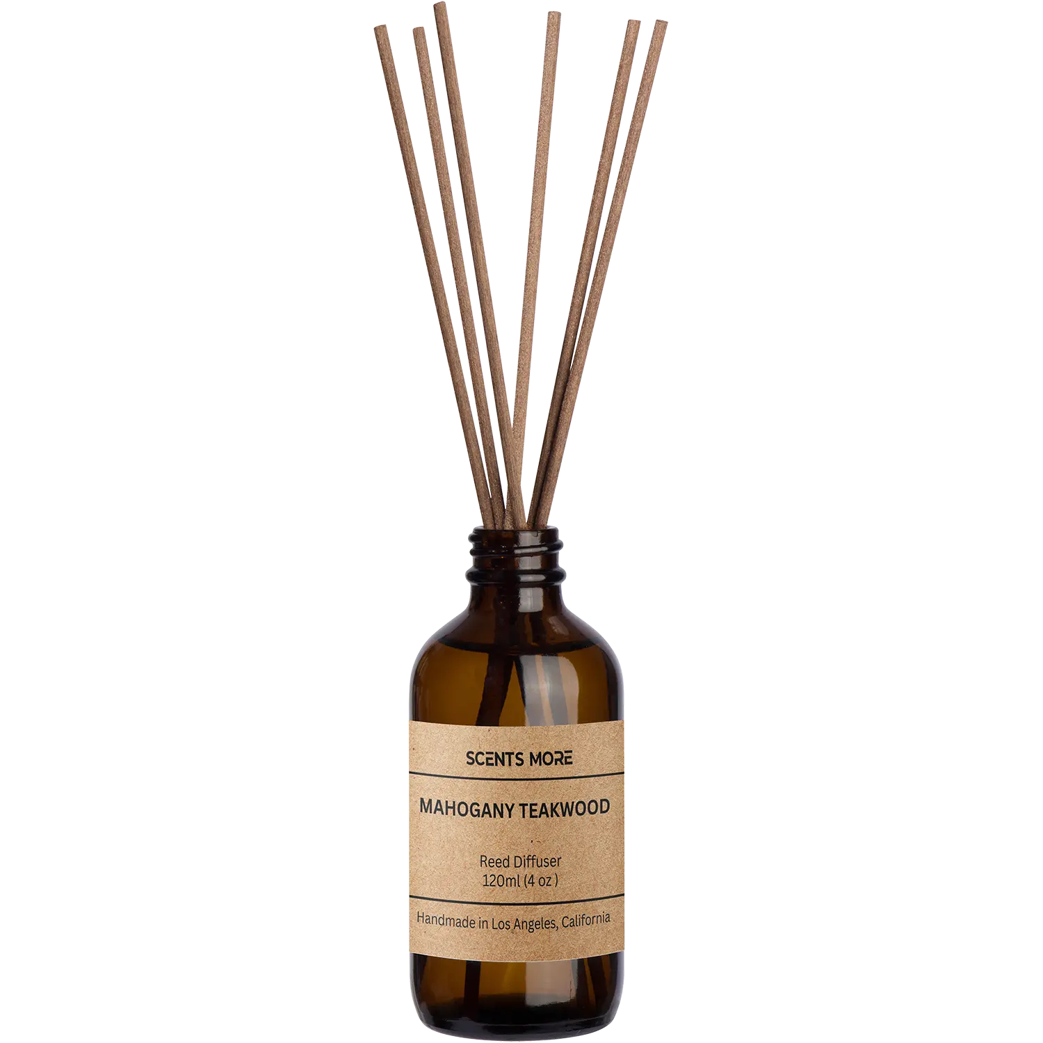Mahogany Teakwood Reed Diffuser Set