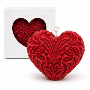 Decorative wax candle