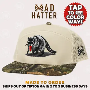 Trash Panda Embroidered Trucker Hat