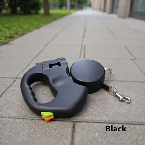 2-in-1 Adjustable Retractable Dog Leash Stretchable Traction Rope for Small to Medium Dogs Ideal Outdoor Walking Solution Retractable Design Versatile for Training and Walks swivel head Double Leash with Self-Shrinking Feature Waterproof Raised Rotating