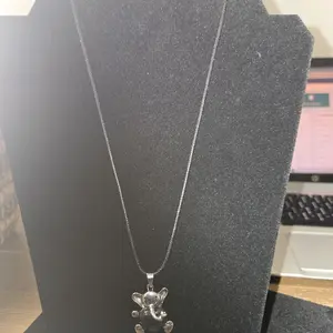 black obsidian baby elephant pendant