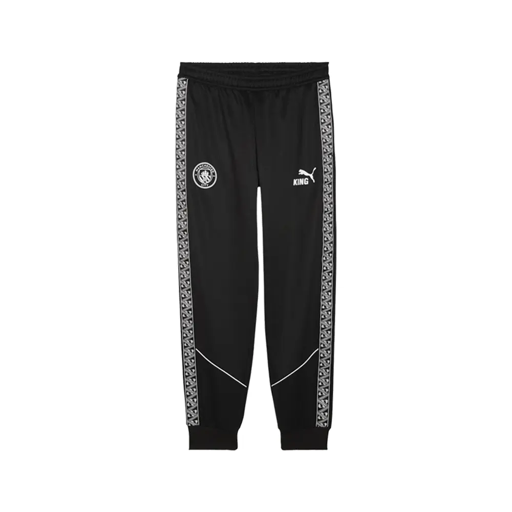 PUMA Mens Manchester City King Anthem Pants Casual - Black