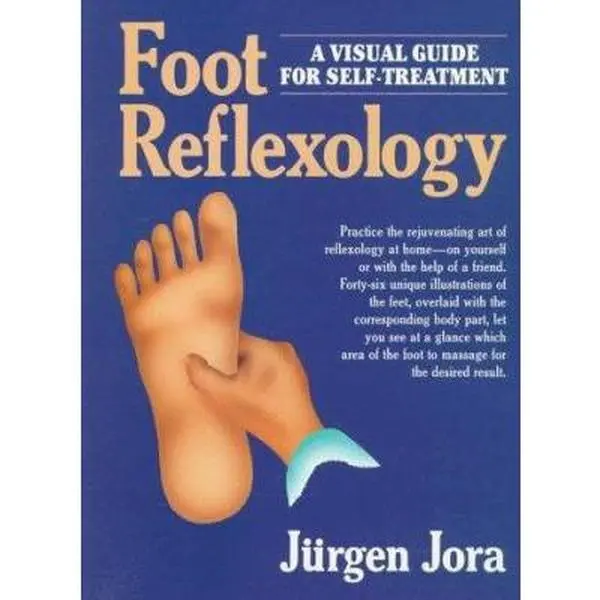USED Book - Foot Reflexology: A Visual Guide For Self-Treatment by Jurgen Jora (Paperback) - english