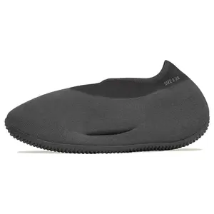 Adidas Originals Yeezy Knit Runner "Fade Onyx" Slip-On Low-Top Sneakers for Men and Women with Slip-Resistant and Durable Features